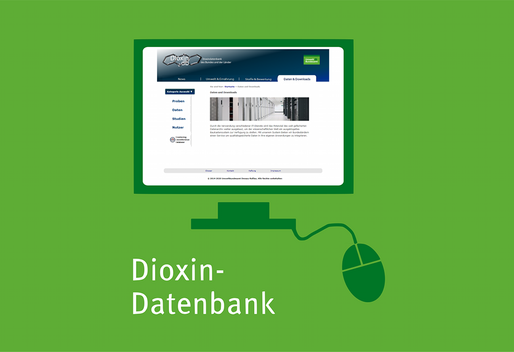 Einstiegskachel Weitere Daten-Angebote, Dioxin-Datenbank