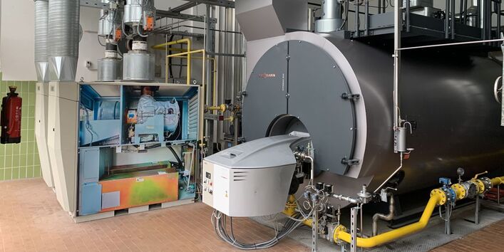 Foto technischer Einrichtungen in der Karmeliten Brauerei