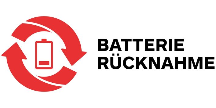 Sammelstellenlogo für Batterien 