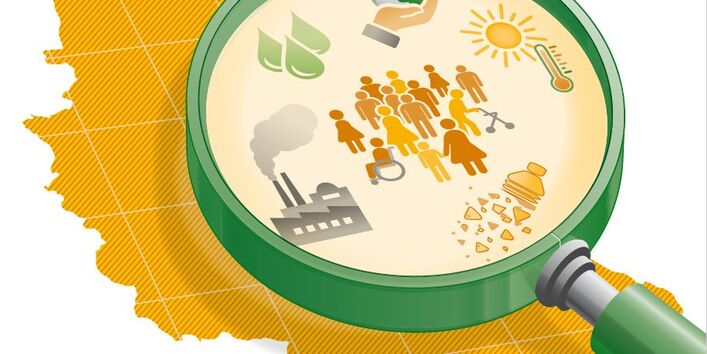 Titelblatt der Umweltbewusstseinsstudie 2024