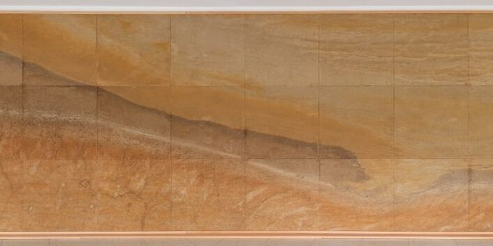 Foto des Lackabzuges aus dem Tagebau Garzweiler