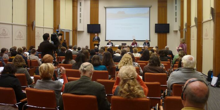 Bild eines Seminars der 8. Deutsch-Russischen Umwelttage