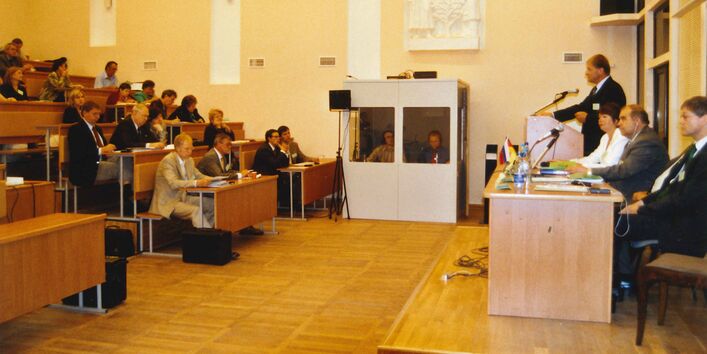 Bild eines Seminars der 3. Deutsch-Russischen Umwelttage