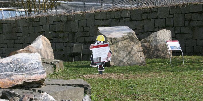 Detailansicht des Hofer Stadtmodells