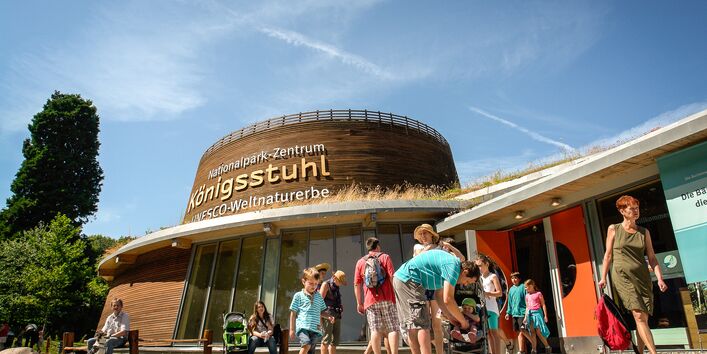 Haupteingang Nationalpark-Zentrum