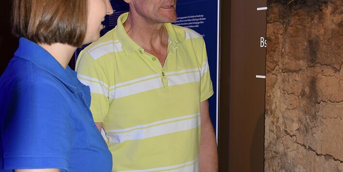 Ein (Lack-)Bodenprofil aus der Umgebung 