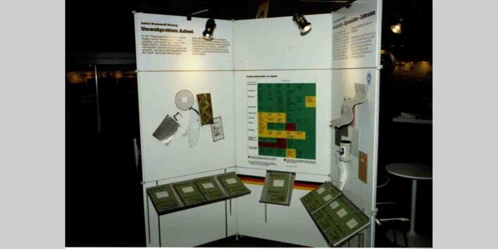 UBA-Schautafel zum Problem Asbest