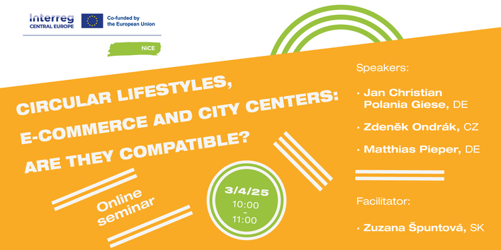 Circular lifestyles, E-commerce an City Centers Info Bild