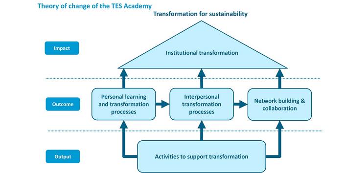 Activities to support transformation and personal and interpersonal learning and collaboration lead to institutional transformation