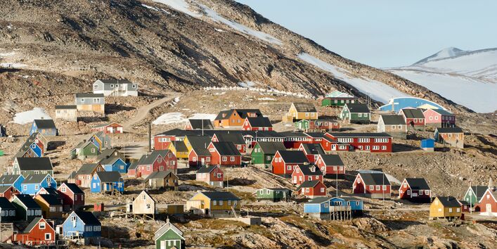 Ittoqqortoormiit - Dorf auf Grönland