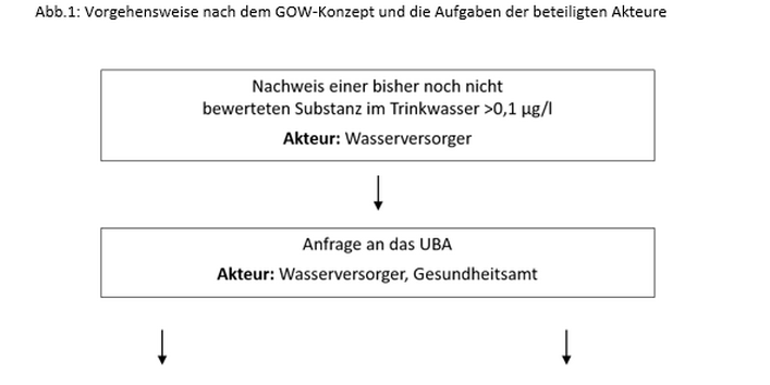 Vorgehensweise nach dem GOW-Konzept und die Aufgaben der beteiligten Akteure 