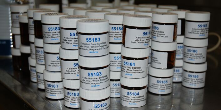 Samples from Canada’s National Aquatic Biological Specimen Bank 