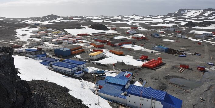 The Russian Bellingshausen Station