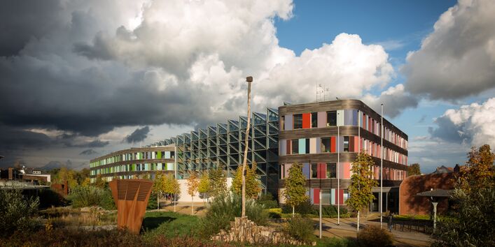 Gebäude des Umweltbundesamtes in der Außenansicht