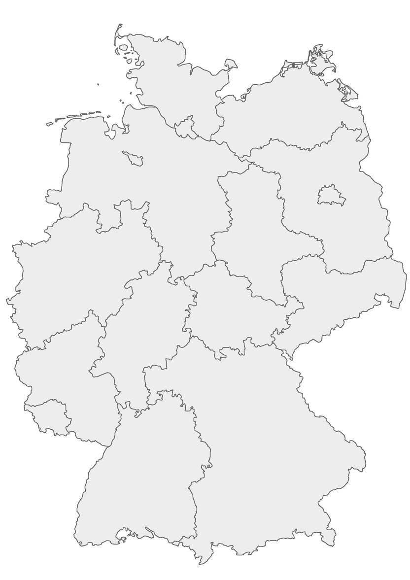 map of Germany