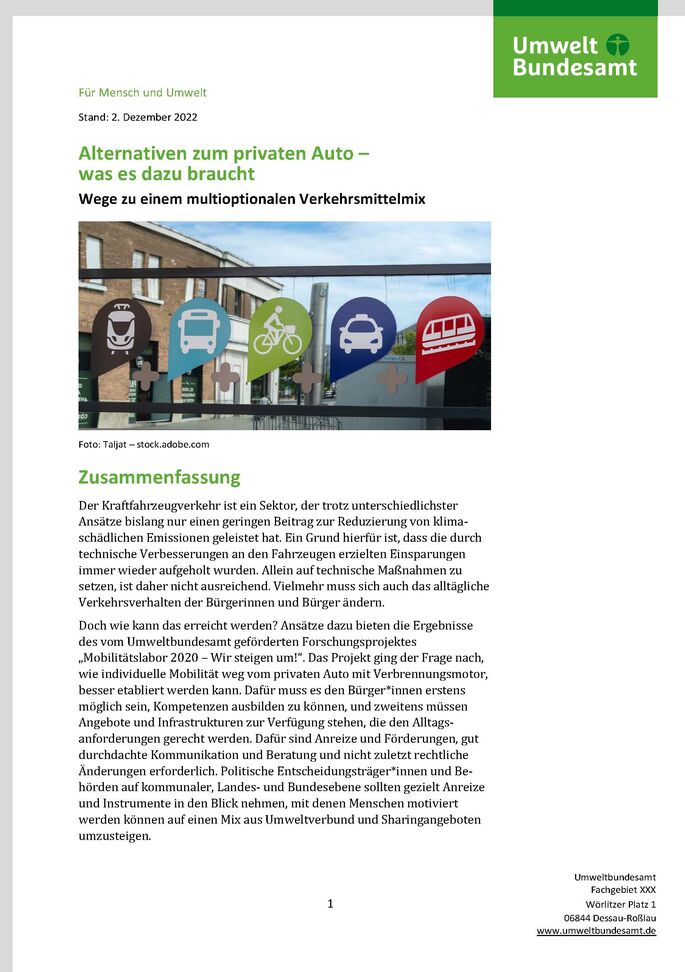 Cover von 2023_06_12_Fact Sheet_Alternativen_um_privaten_Auto