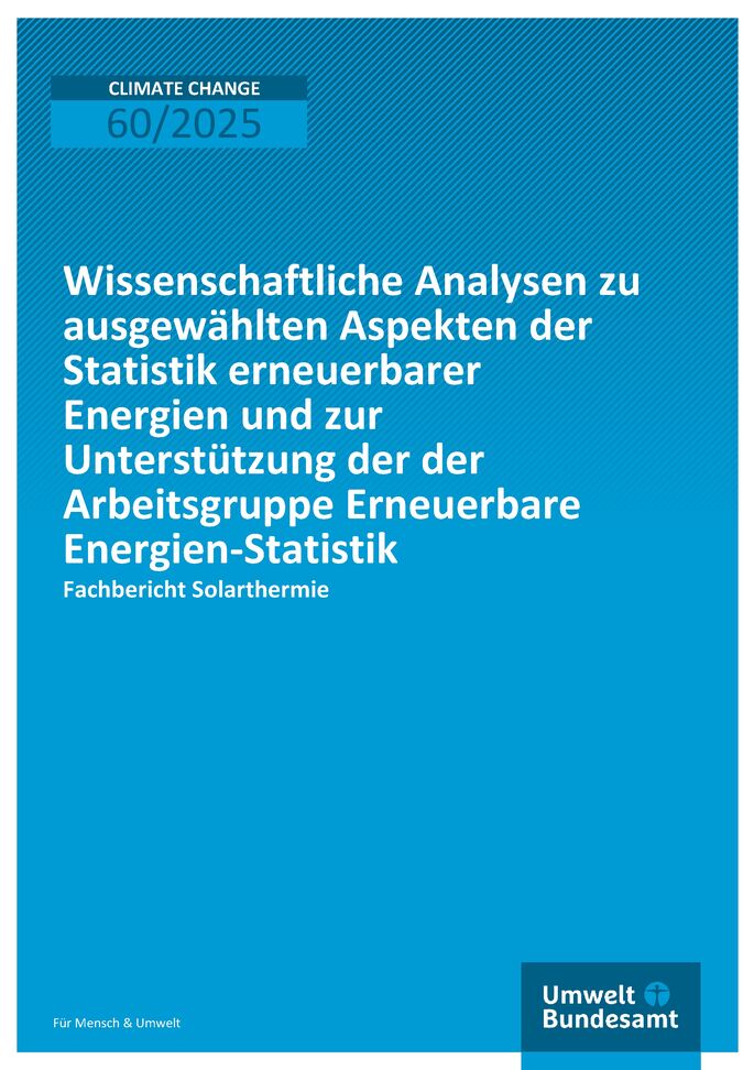Cover des Fachberichts Solarthermie