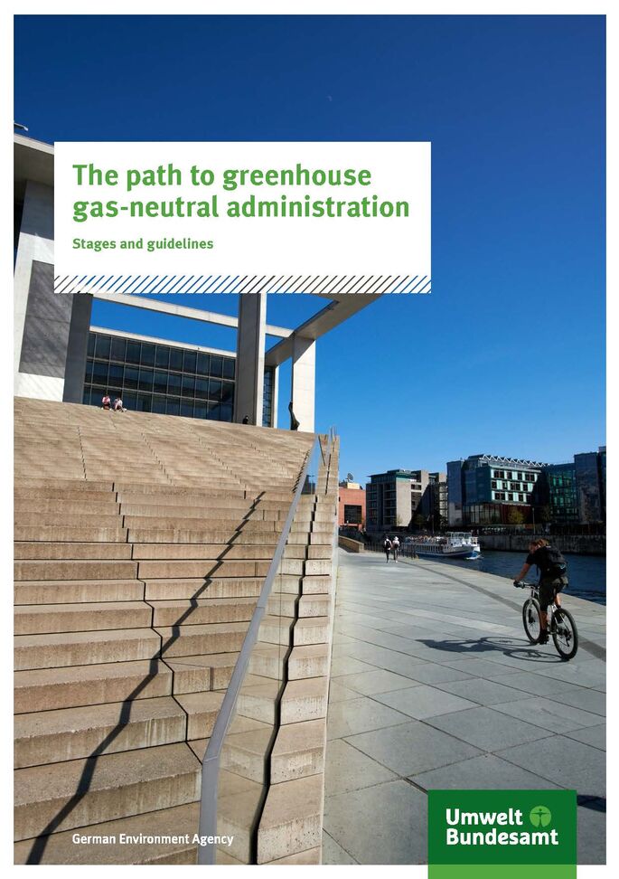 Cover The path to greenhouse gas-neutral administration