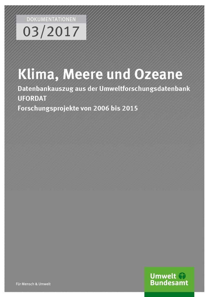 Titelbild Dokumentation 03/2017