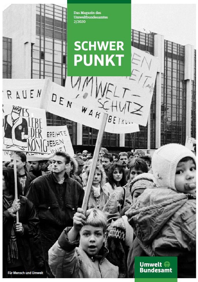 Titelbild des UBA-Magazins