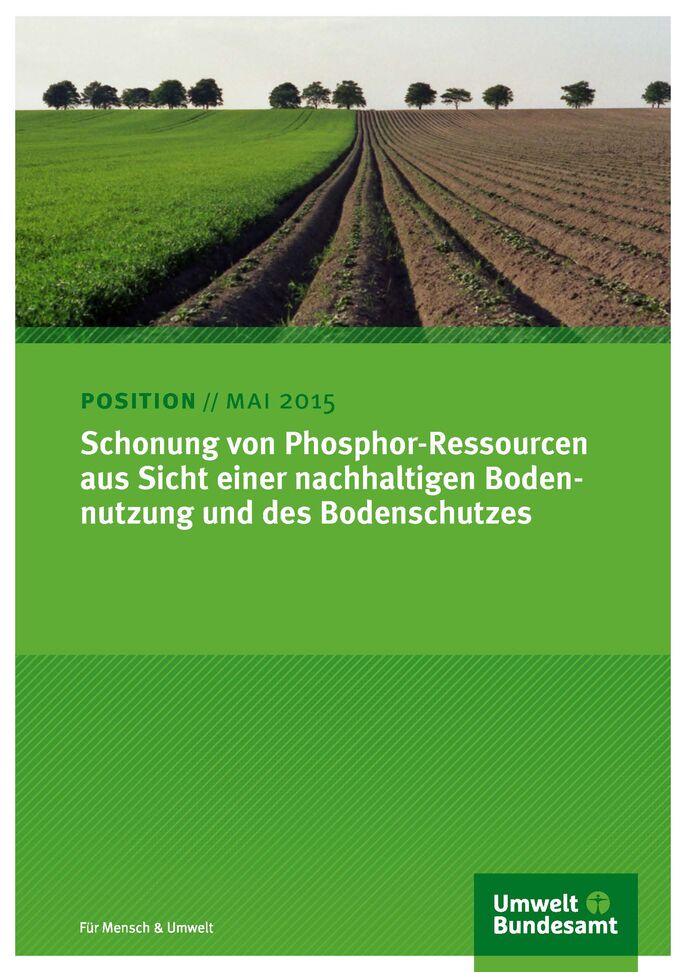 grünes Cover mit dem Foto eines Ackers mit Furchen bis zum Horizont