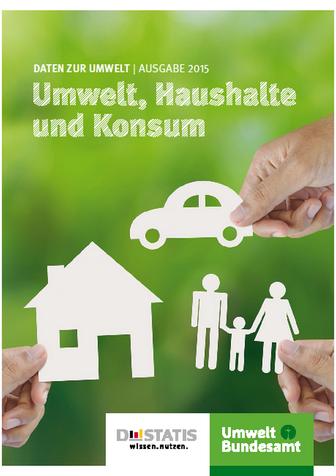 Cover Daten zur Umwelt. Umwelt, Haushalte und Konsum