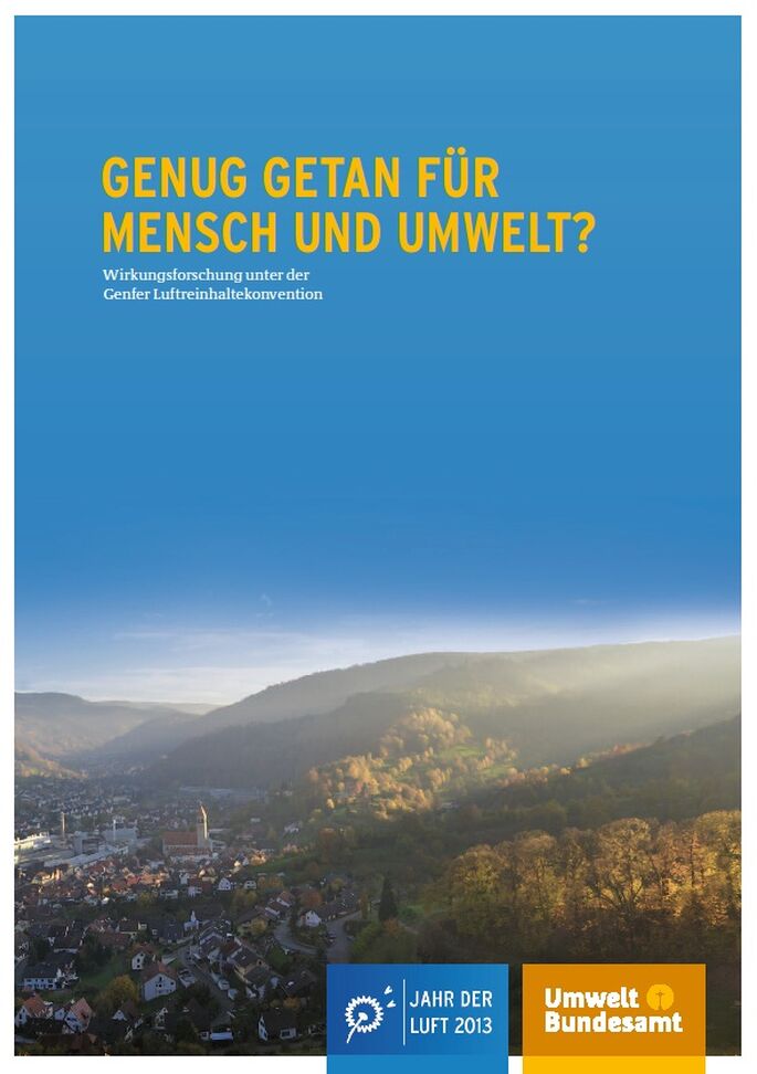 Cover Genug getan für Mensch und Umwelt?