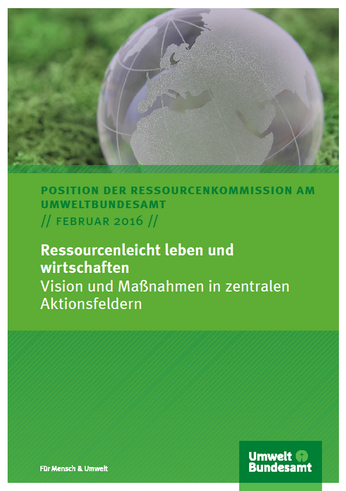 Cover Ressourcenleicht leben und wirtschaften