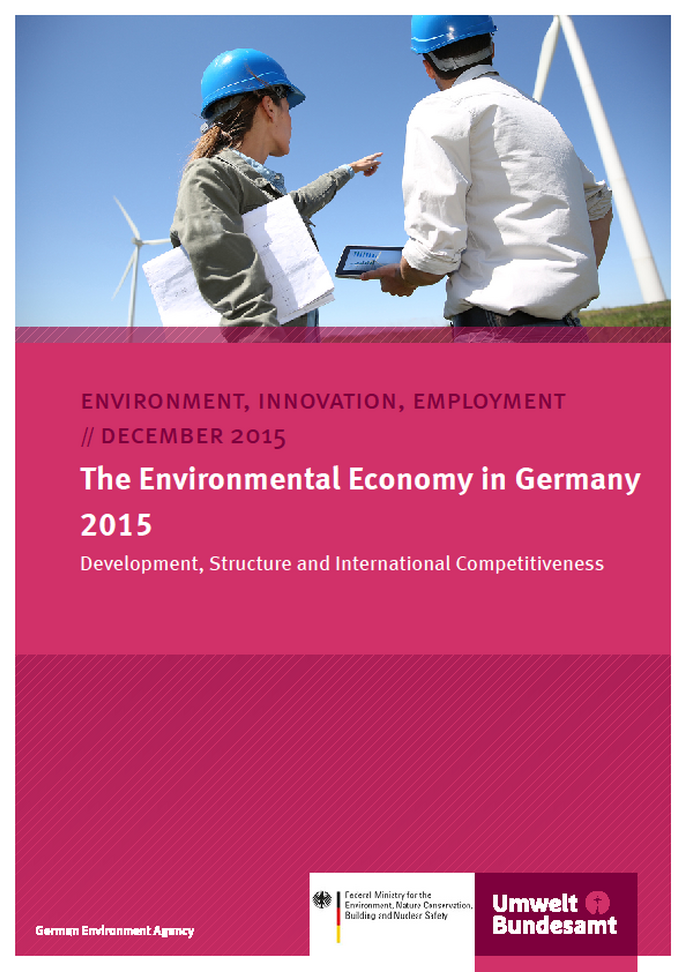 Cover The Environmental Economy in Germany 2015