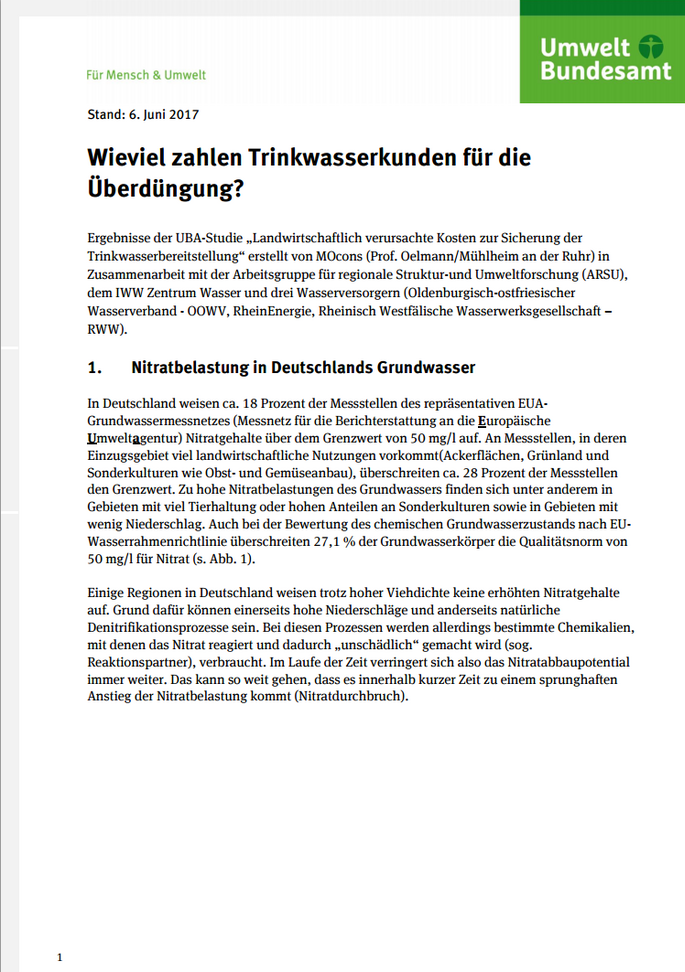 Das Cover der Publikation