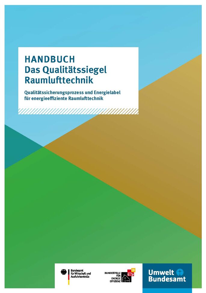 Buntes Cover mit farbigen Flächen