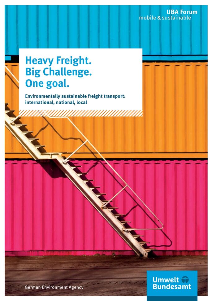 Bunte Frachcontainer