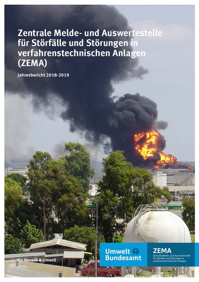 Brand einer Industrieanlage