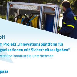 Das Bild zeigt die Nominierung der inventied GmbH mit dem Projekt „Innovationsplattform für Behörden und Organisationen mit Sicherheitsaufgaben“