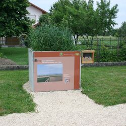 Bodenprofil mit Geocache