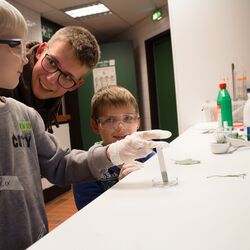 Bodenlabor im Museum am Schölerberg