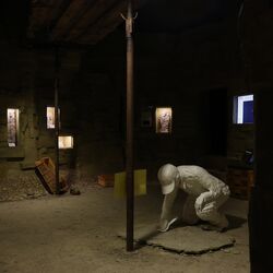 Blick auf die Dauerausstellung "TERRA.vita"