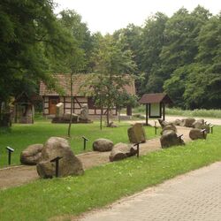 Blick auf den Geologischer Garten Stolzenhagen