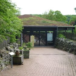 Der Bodenpavillon bildet das Zentrum im TERRA.park. 