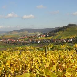 Die Landschaft an der Station Castell