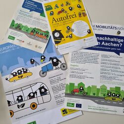 EMW-Materialien aus Dresden, Aachen, Chemnitz und Hanau