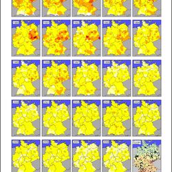Entwicklung Luftqualität / Historische Karten / PM10-Jahresmittelwerte 1985-2008