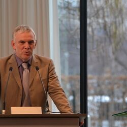 UBA-Präsident Jochen Flasbarth am Rednerpult