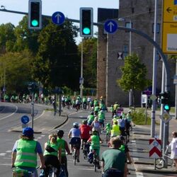 Fahrraddemonstration
