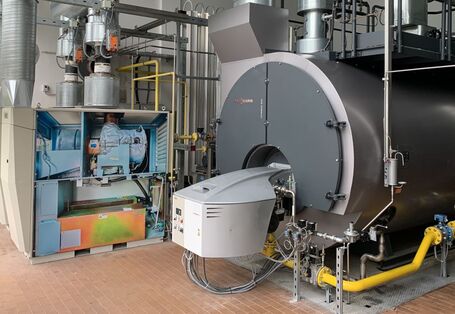 Foto technischer Einrichtungen in der Karmeliten Brauerei