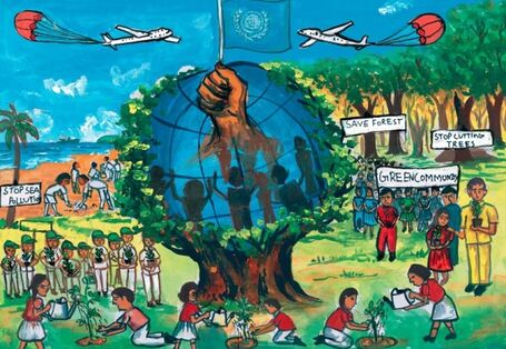 Kinder-Umweltmalwettbewerb