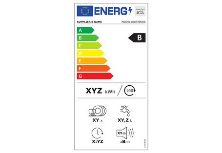 Energieverbrauchskennzeichnung für Geschirrspüler