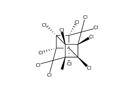Strukturformel Mirex