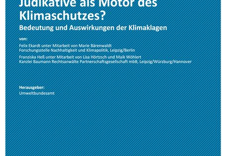 Cover von Climate-Change 62/2023 Judikative als Motor des Klimaschutzes?