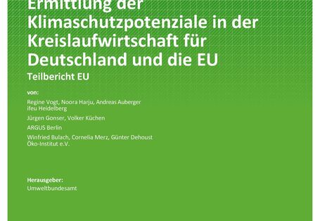 Cover von 2023-06-07_Texte_85-2023_KlimKreis_Teilbericht_EU